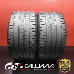 Set of 2 Tires LikeNEW Michelin Pilot Sport 4S NA0 XL 305/30ZR21 104Y #96352
