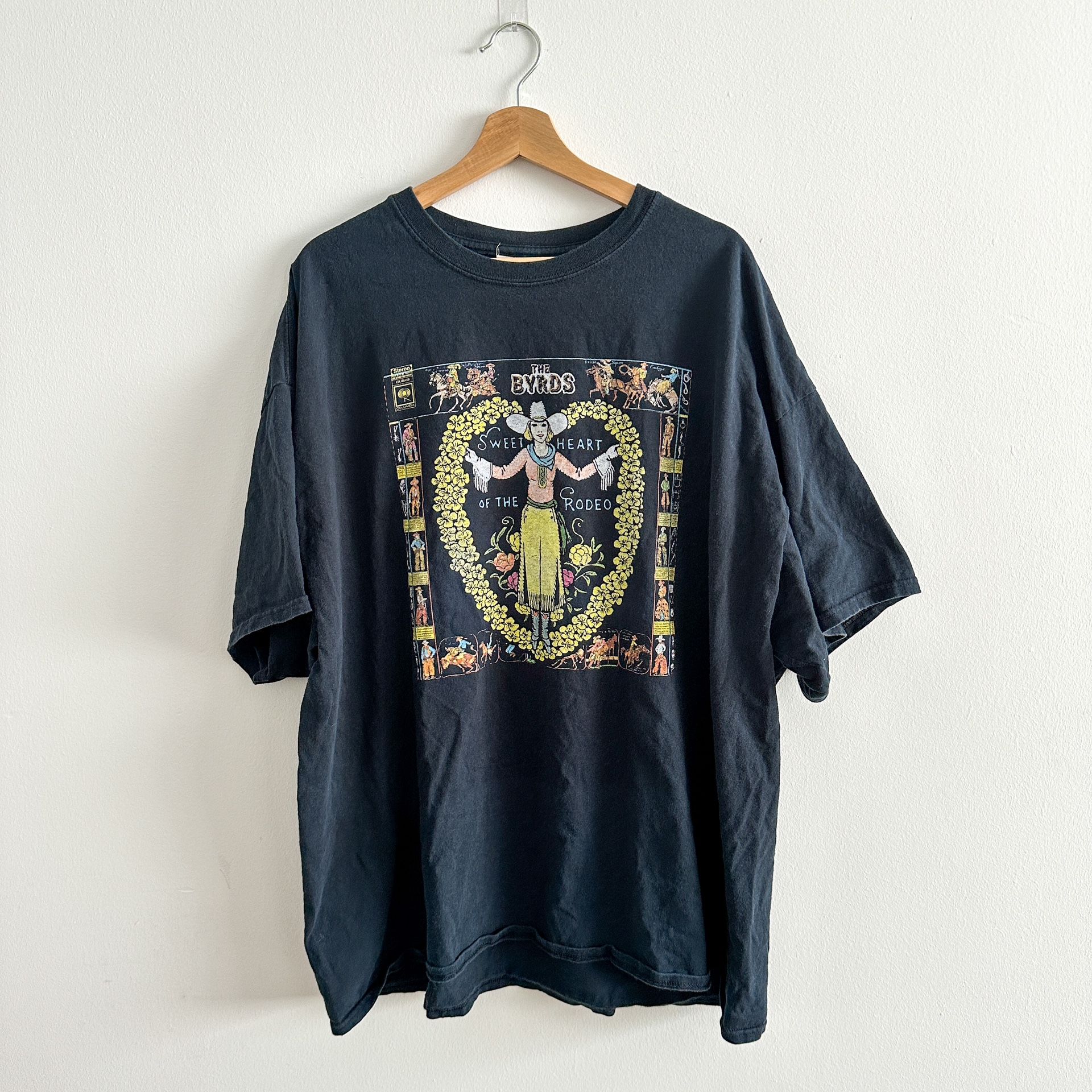 The Byrds Sweetheart Of The Rodeo Band T-Shirt 3XL