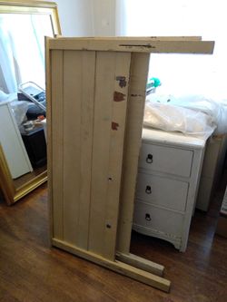 Full size wood frame