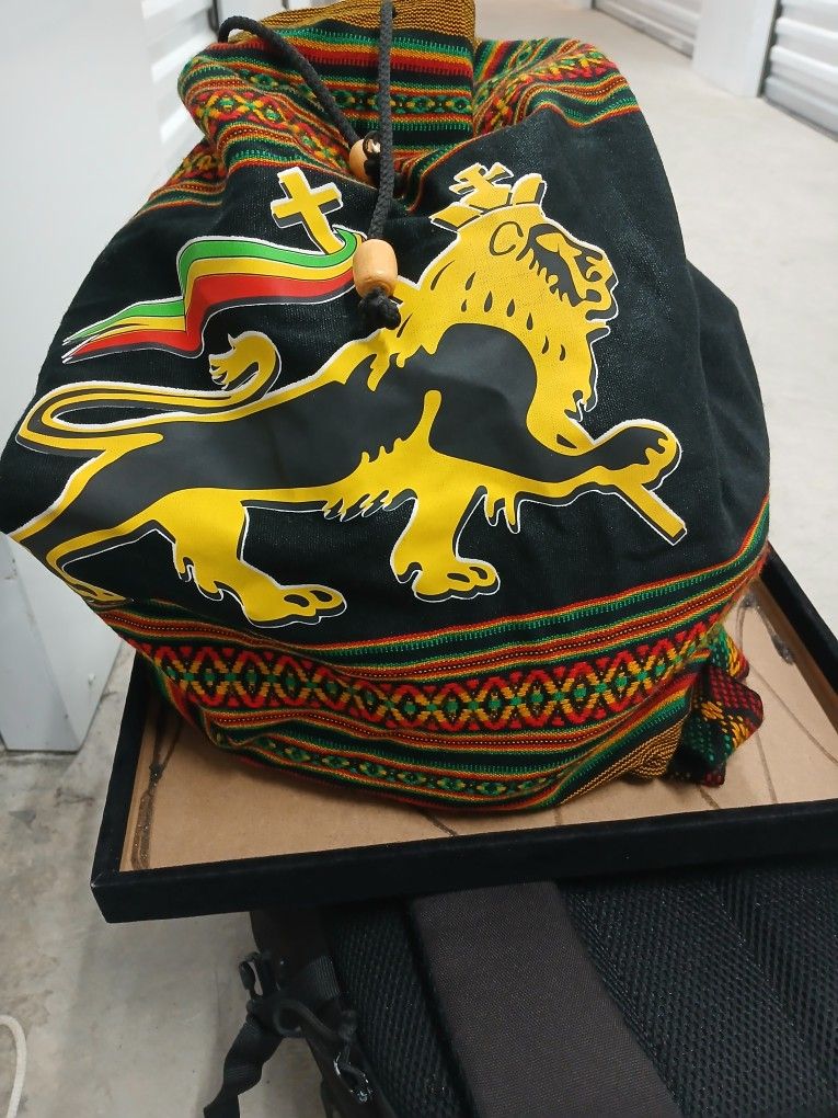 Back Pack NEW Rasta Design