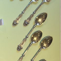 French antique tea spoons