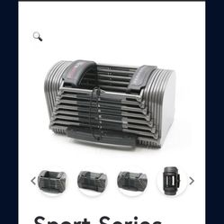 Powerblock sport 3-24 lb new in box, shipping same day