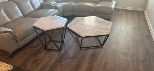 Marble tables