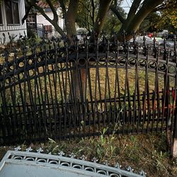 Rot Iron Fence 