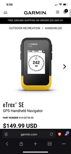 Garmin eTrex SE