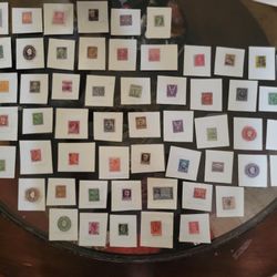 Lot Of 60. Antique World Stamps