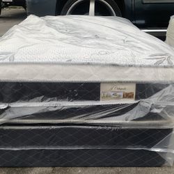 🌟✨Mattress Pillow Top All Sizes ✨🌟 ☑️ 12” inches tall 🟦All sizes 🛏💤 🟩Same day delivery available🚛 🟠Queen sizes 🟡Full sizes 🟢Twin sizes 🔵