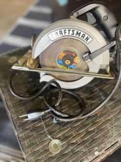 Vintage Craftsman Industrial 5-1/2" Circular Saw - Made in USA Price: $45 (Negotiable)