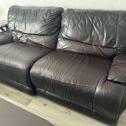 Leather Couch! 