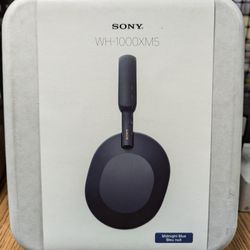 Sony - WH-1000XM5 Wireless Noise-Canceling Over-the-Ear Headphones