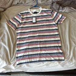 Vans Striped T-Shirt Brand New And Unworn