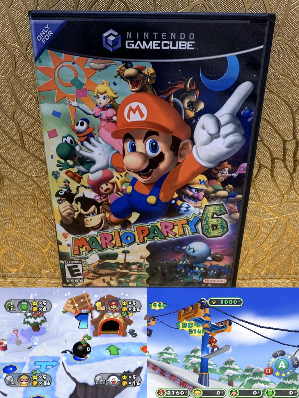 Gamecube Mario Party 6