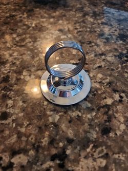 Silver Place Card Holder (10)