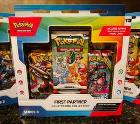 Pokémon First Partner Illustration Collection Series3, 7 Available