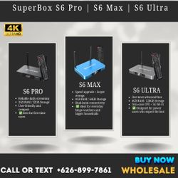 SuperBox S6 PRO ⚡ Brand New - El Monte Pickup 💎