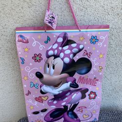 Minnie Mouse Birthday Party Large Gift Bag