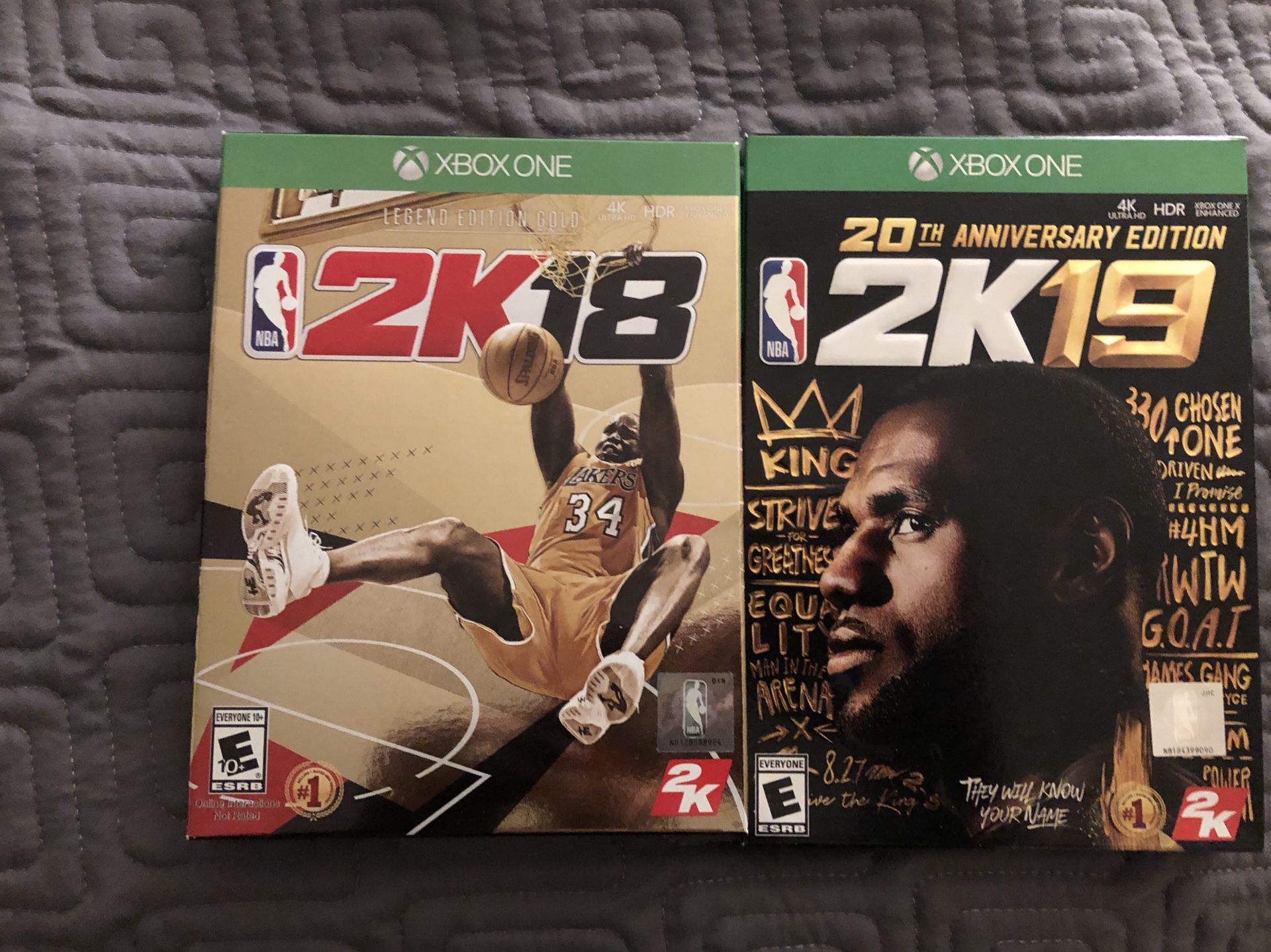 NBA 2K19 & 18 Xbox One