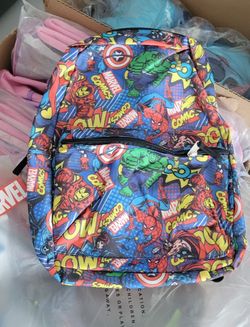 MARVEL  back pack / other characters available