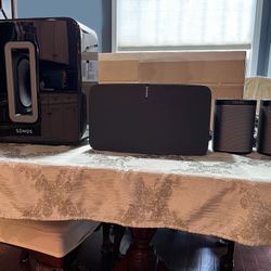Sonos Wireless Speaker Set - Subwoofer & 3 Speakers