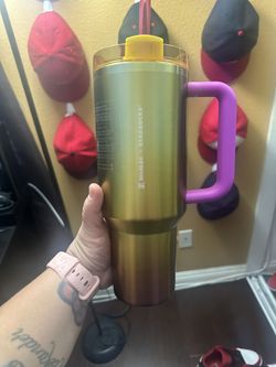 Starbucks Stanley Purple And Gold Summer Gradient