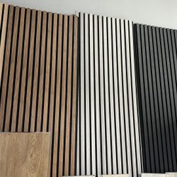 Acoustic Slat Wall Panels