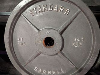 45lb Weight Plates