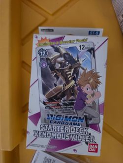 Digimon starter deck venomous violet