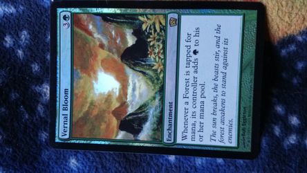 Vernal Bloom 8th Edition MtG Foil