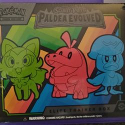 Paldea Evolved Pokémon Company Elite Trainer Box Sealed!