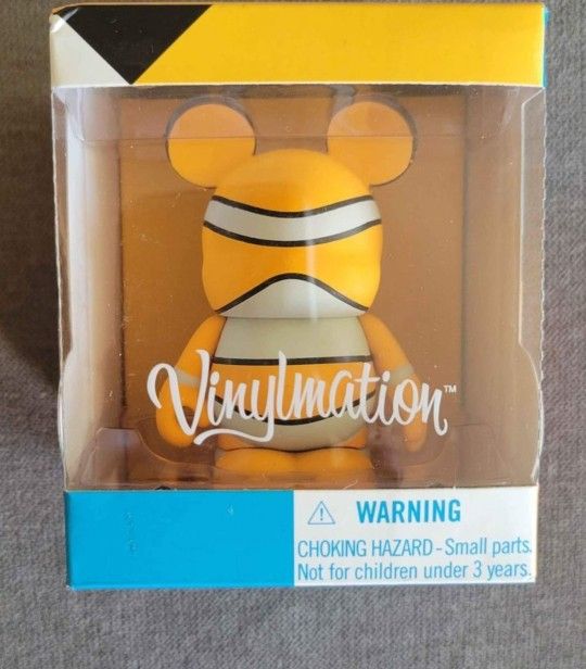 Disney Vinylmation Color Block Series: Orange/ White Mickey