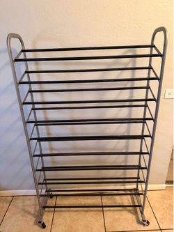 10 tier shoe rack
