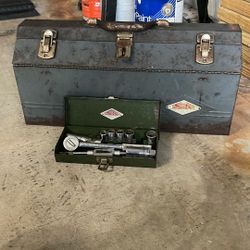 Sk Tool Box And Socket Set 