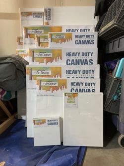 Full Art studio Supplies & Many Extras 