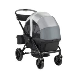 MONBEBE Everyday Outings Wagon Stroller (Cobblestone Grey) 