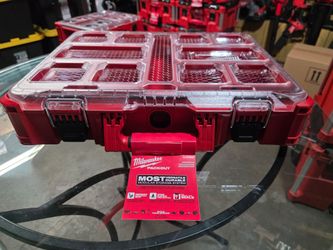 Milwaukee Packout 11-Compartment Impact Resistant Portable Organizer *Read Description*
