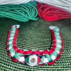 Mexican Paracord World Cup Bracelet 🇲🇽 🇲🇽 🇲🇽
