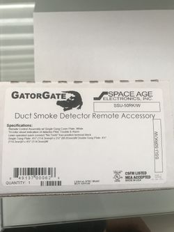 Gator gate Duct Smoke Detectors SSU-50RK/W