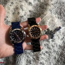 Black and Blue Anne Klein Watches (2)