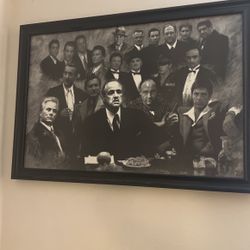 Italian Mobsters Framed Poster
