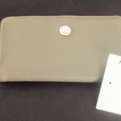 Anne Klein Creamy Beige Bifold Wallet