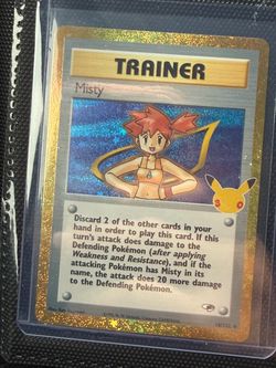 Trainer Misty 18/132 Pokemon 30th Celebration