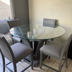 Glass top Dining Table 