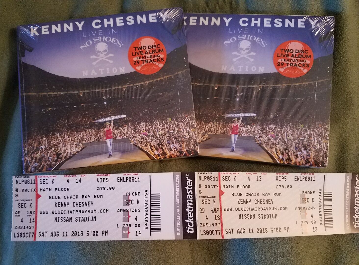 Kenny Chesney concert tickets