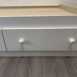 Twin Bed With Drawers 