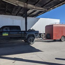 6X10 All steel enclosed trailer