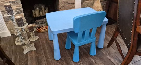 $12Ikea kids table set