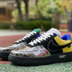 L.ouis V.uitton x Nike Air Force 1 Low