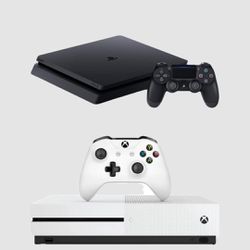 Xbox One S & PlayStation 4 Both For 350$