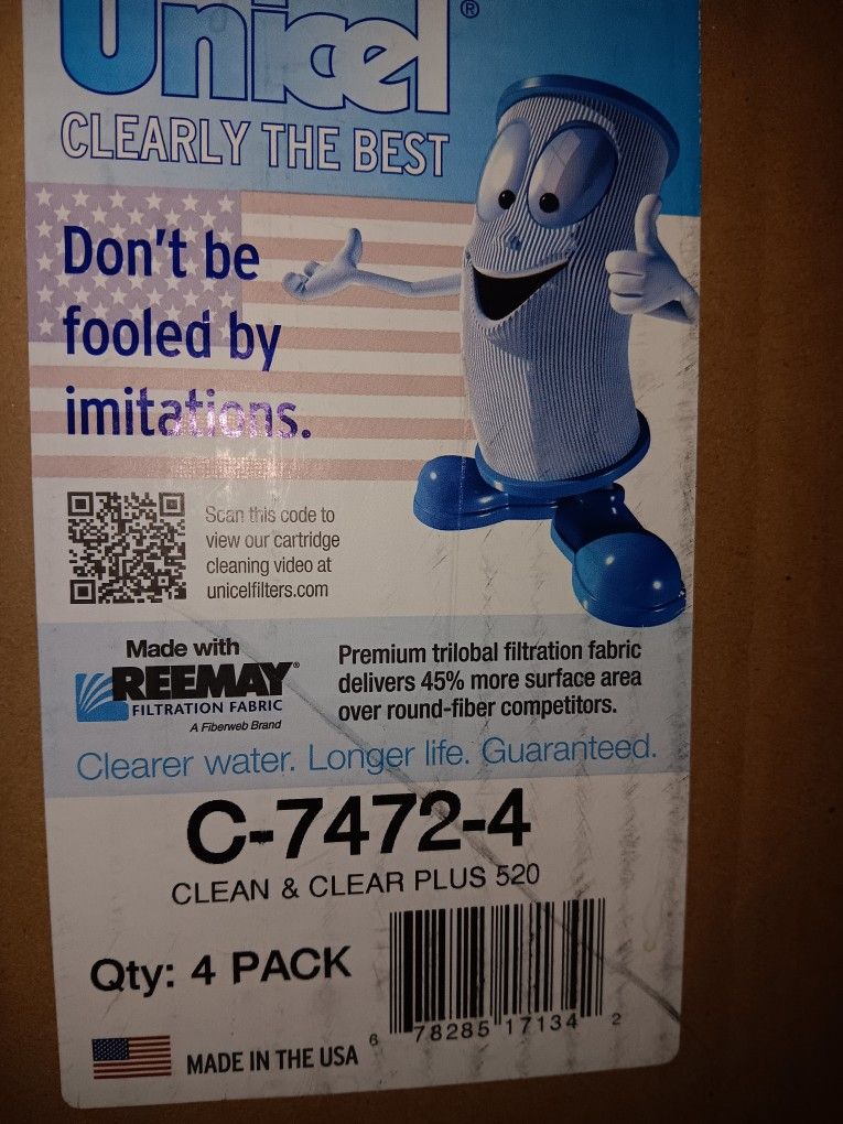 Unicel Cartridges C-7472-4