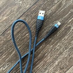 USB-A To Lightning Charging Cable